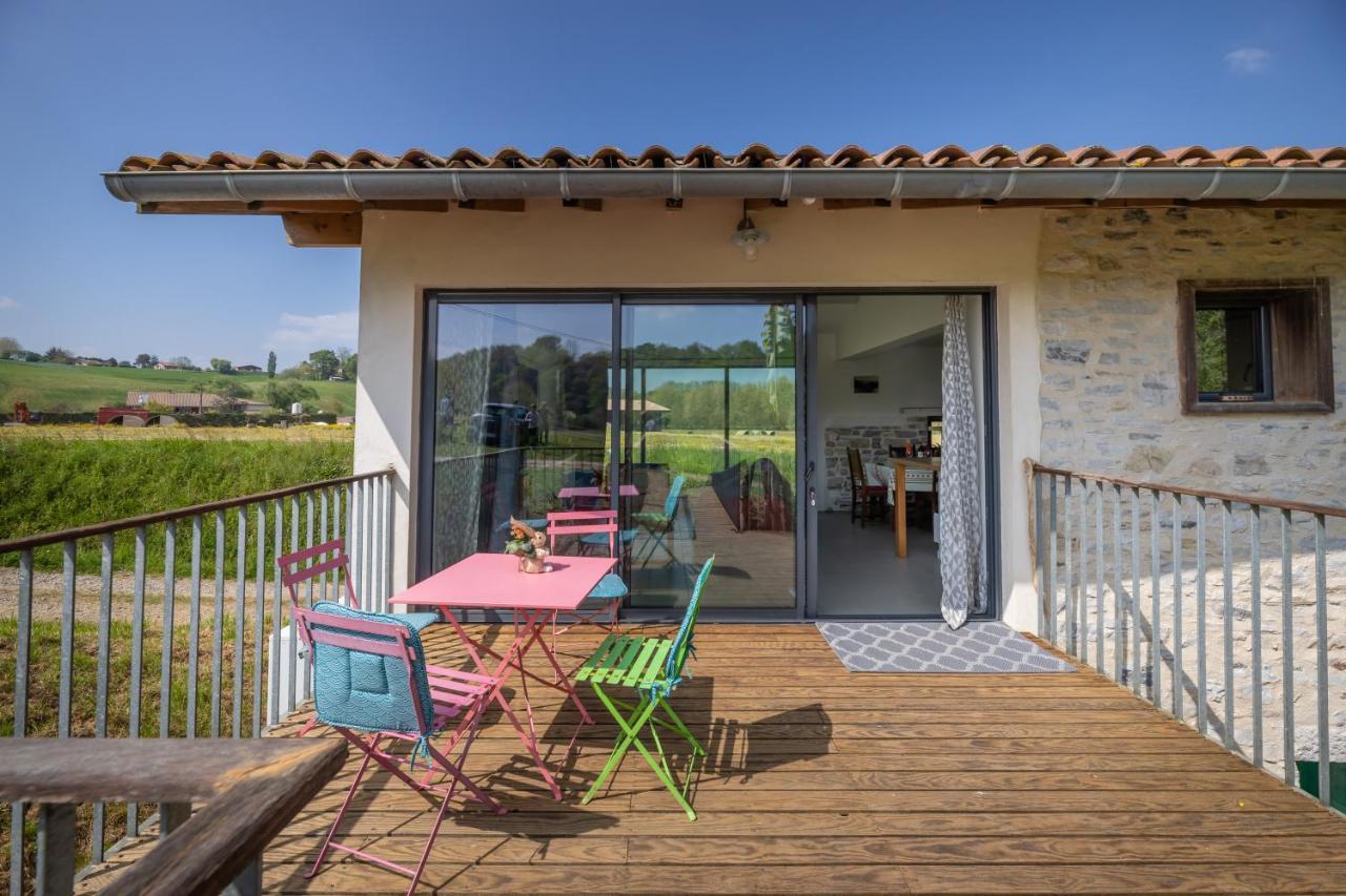 Gite Le Moulin Pocheluberry Bidache Buitenkant foto